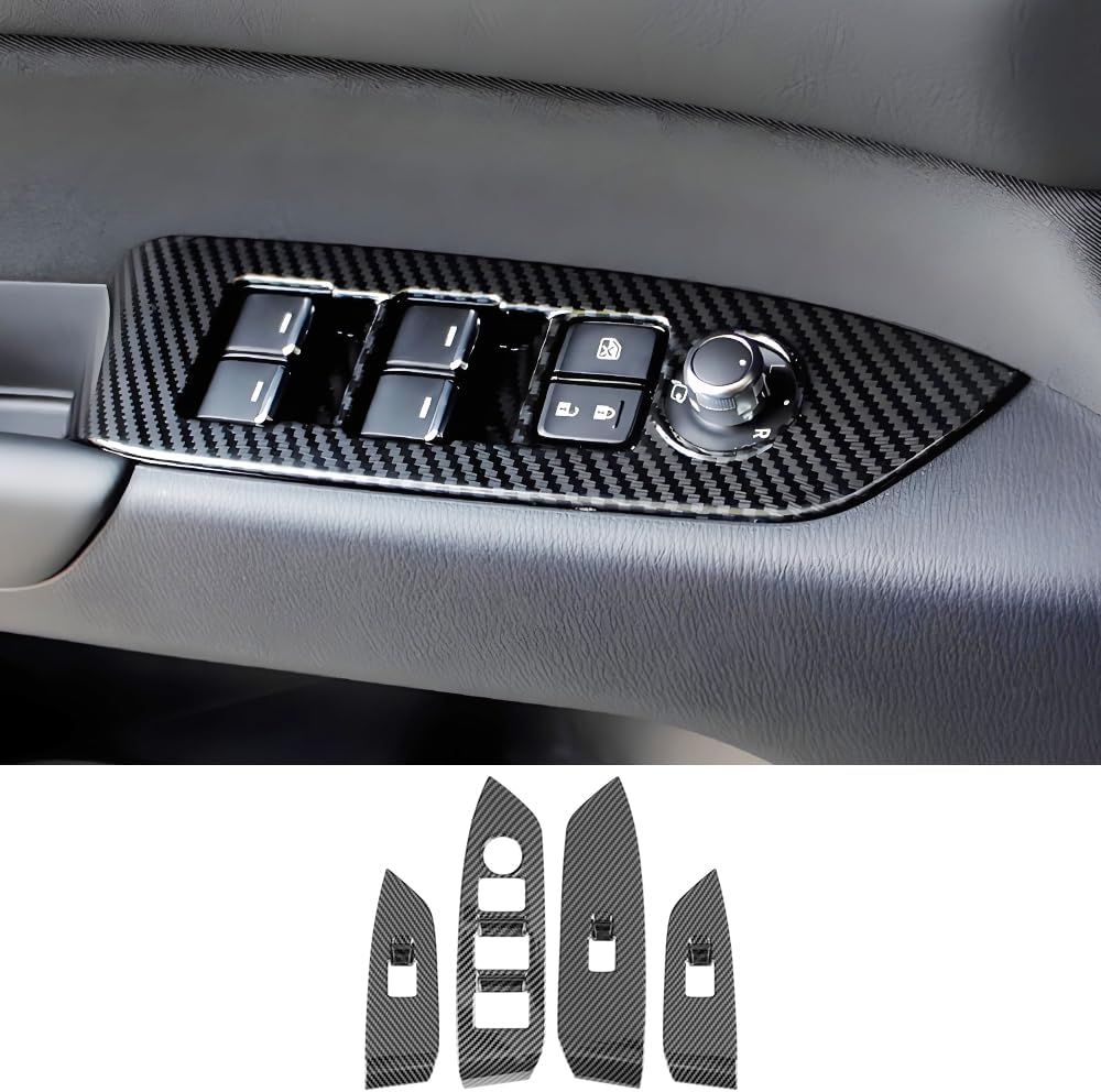 Car Center Console Gear Shift Panel Trim Cover for Mazda CX-5 CX5 2017 2018 2019 2020 2021 2022 2023 2024 2025 Auto Interior Decor Accessories Central Control Protection Frame Carbon Fiber Style Kit