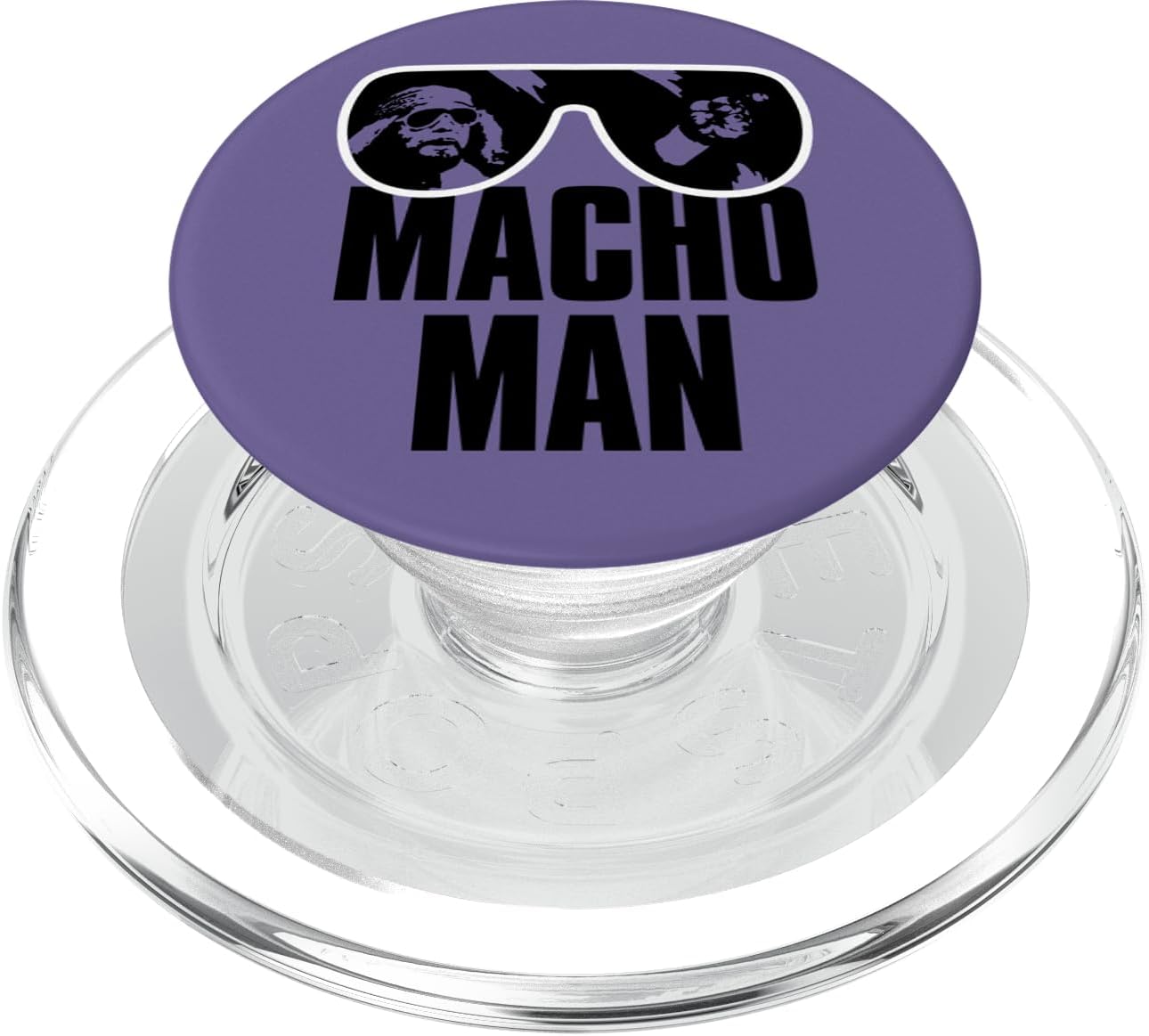 WWE Macho Man Randy Savage PopSockets PopGrip: Swappable Grip for Phones & Tablets PopSockets PopWallet for MagSafe