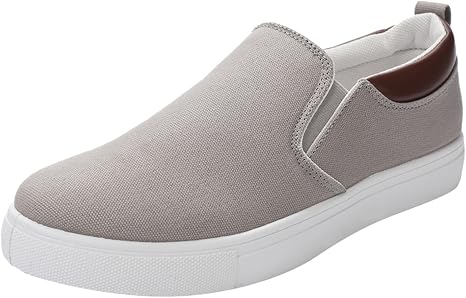 slip on flat canvas sneakers