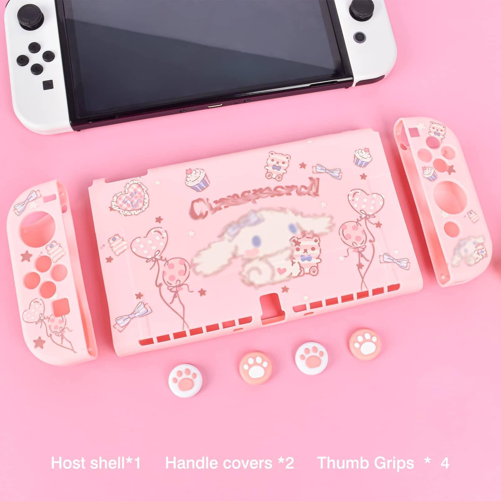 Amazon.com: DLseego Cute Dog Switch OLED Protective Case Silicone