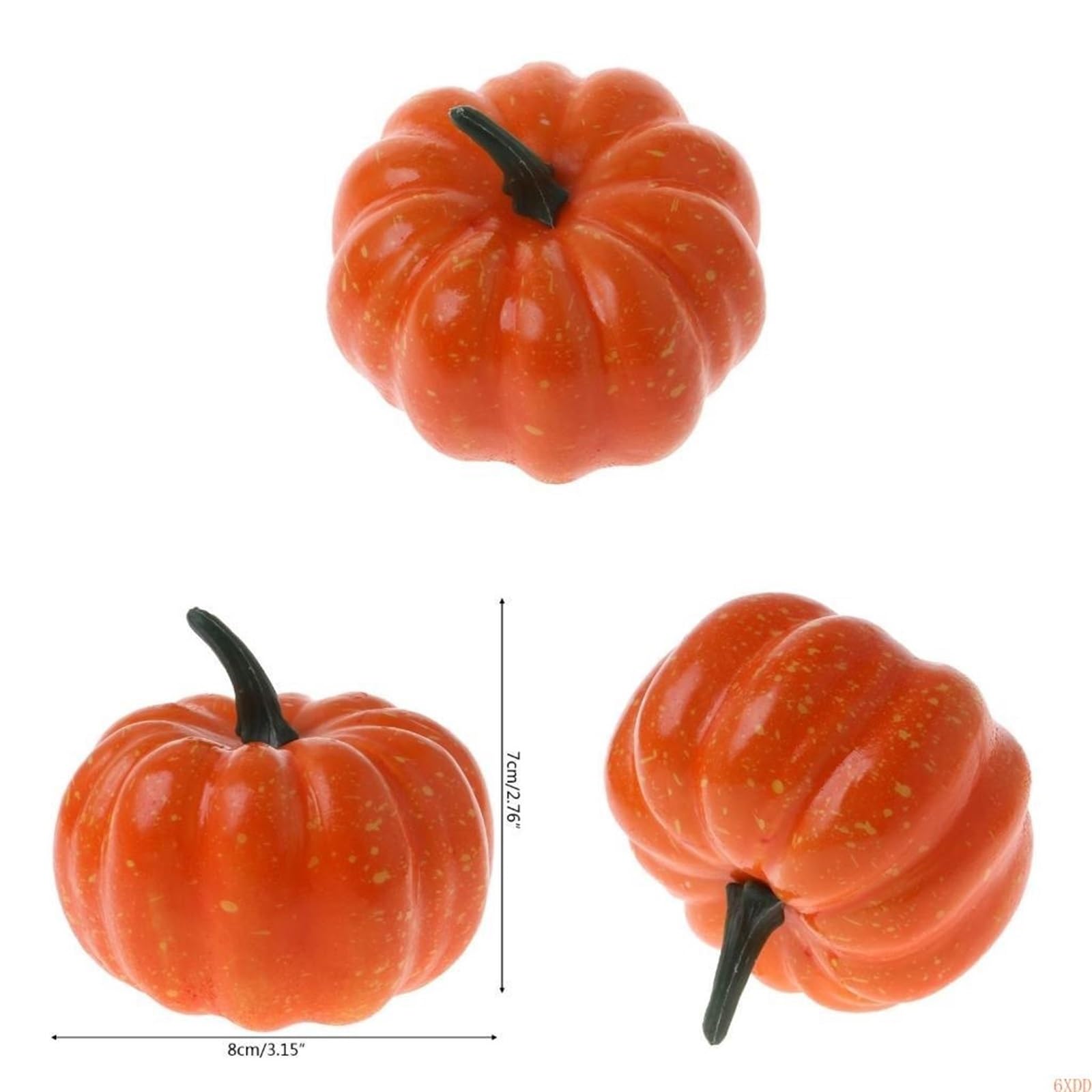 10 pezzi di zucca artificiale, frutta e verdura finte, decorazioni for feste in casa, scolastiche Per La Decorazione Della Camera