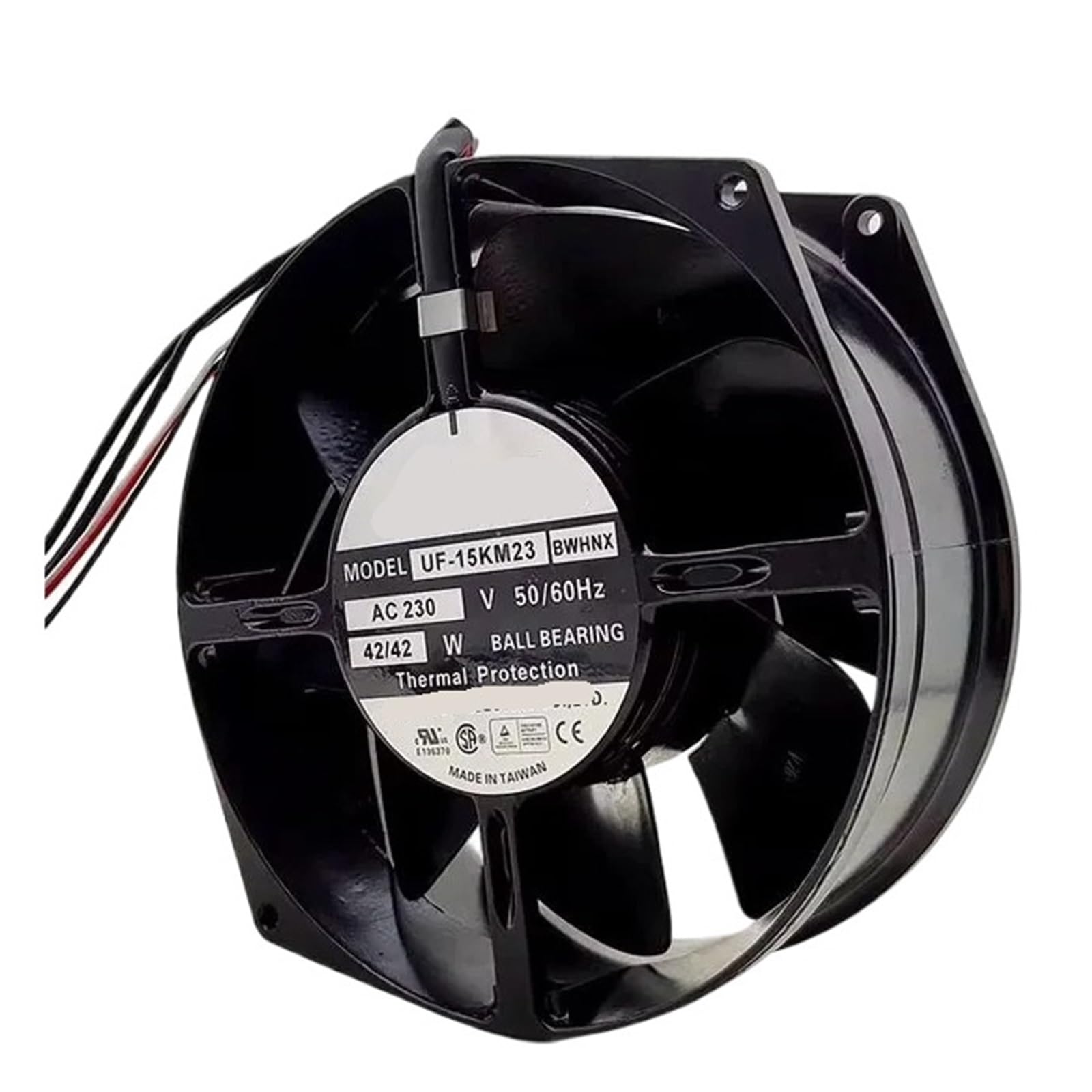 PEQYUACTE UF-15KM23BWHNX AC 230V 42W 17251 172 * 51mm Cooling Fan