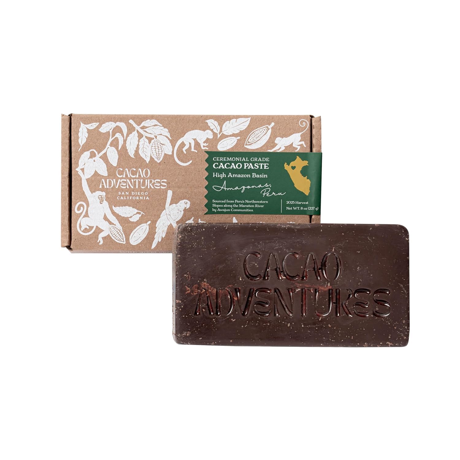 Cacao Adventures High-Amazon Basin Cacao Block