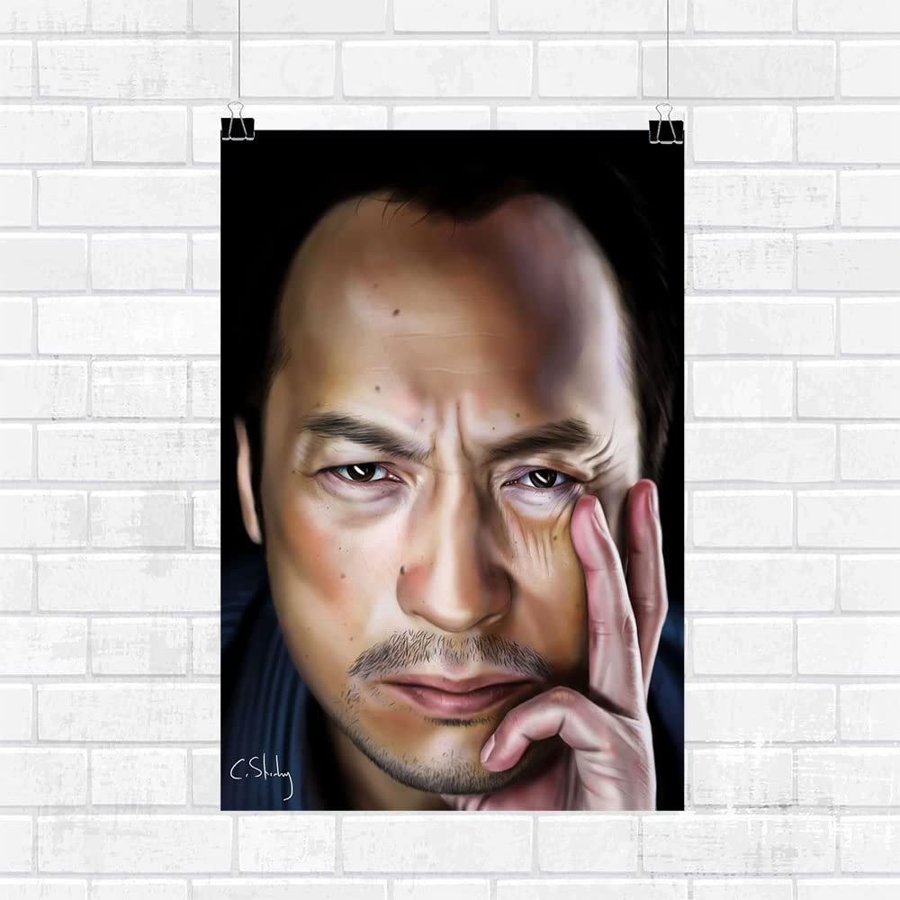 GADGETSWRAP Unframed Canvas Printed Poster Wall Decoration 10inch x 14inch - Ken Watanabe 01