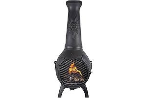 Sun Stack Chiminea Outdoor Fireplace