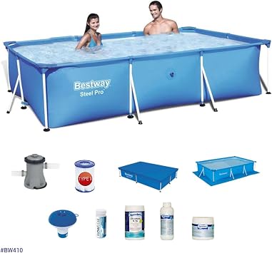 BESTWAY-Prefabrik Havuz Seti 259 cm x 170 cm x 61 cm BW410