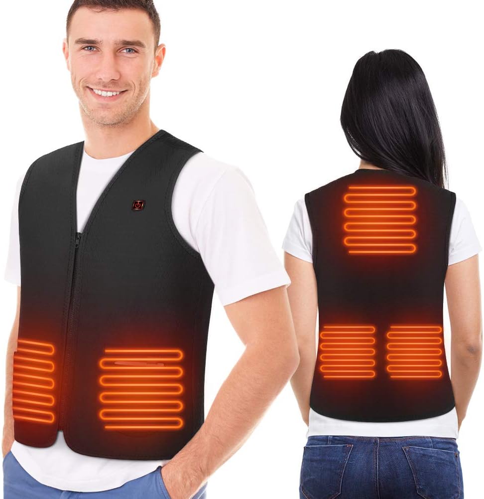 gilet riscaldato per uomini