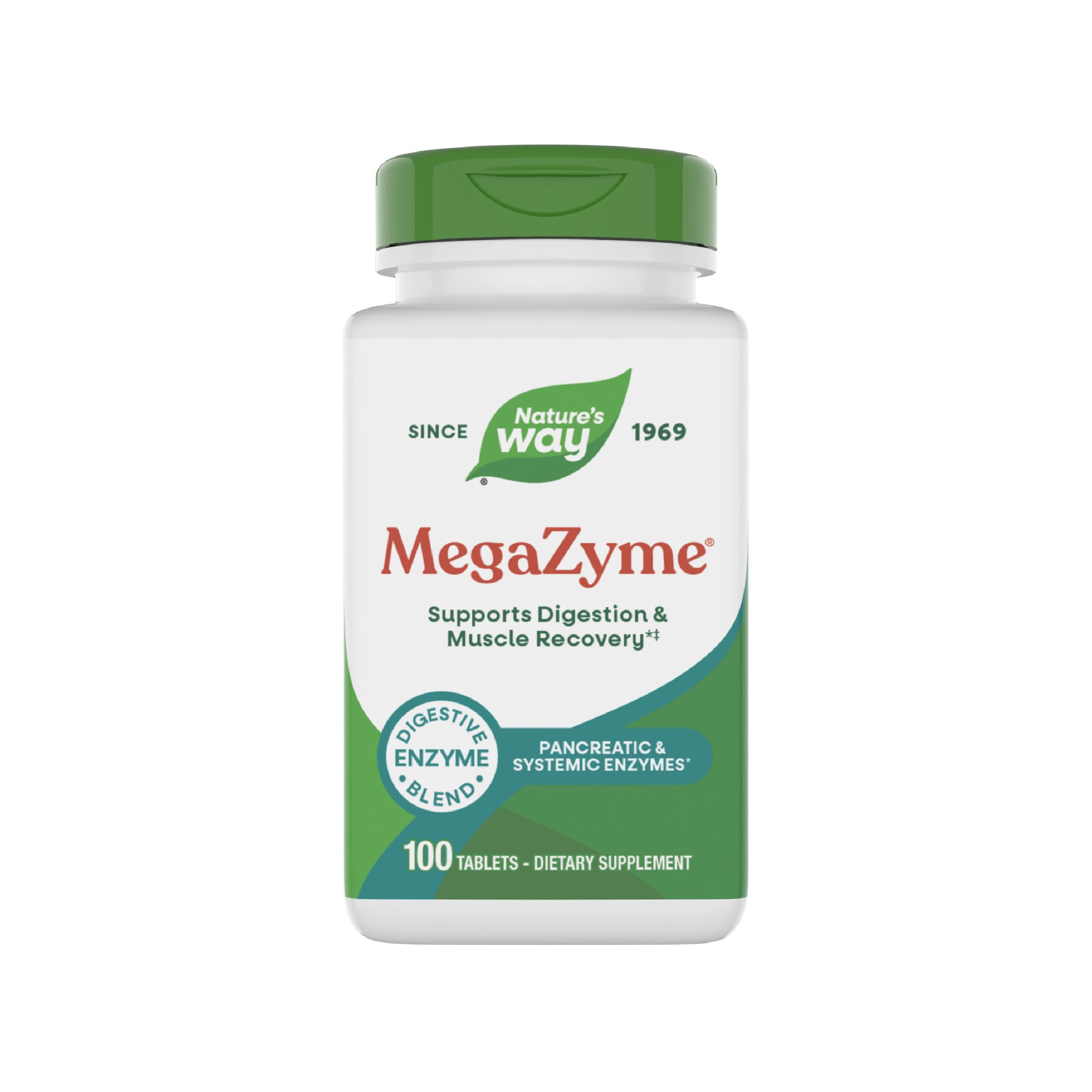 Nature's Way Mega-Zyme, Enzymes for Digestion & Muscle Recovery*(1), 200 ct — Amazon image 12