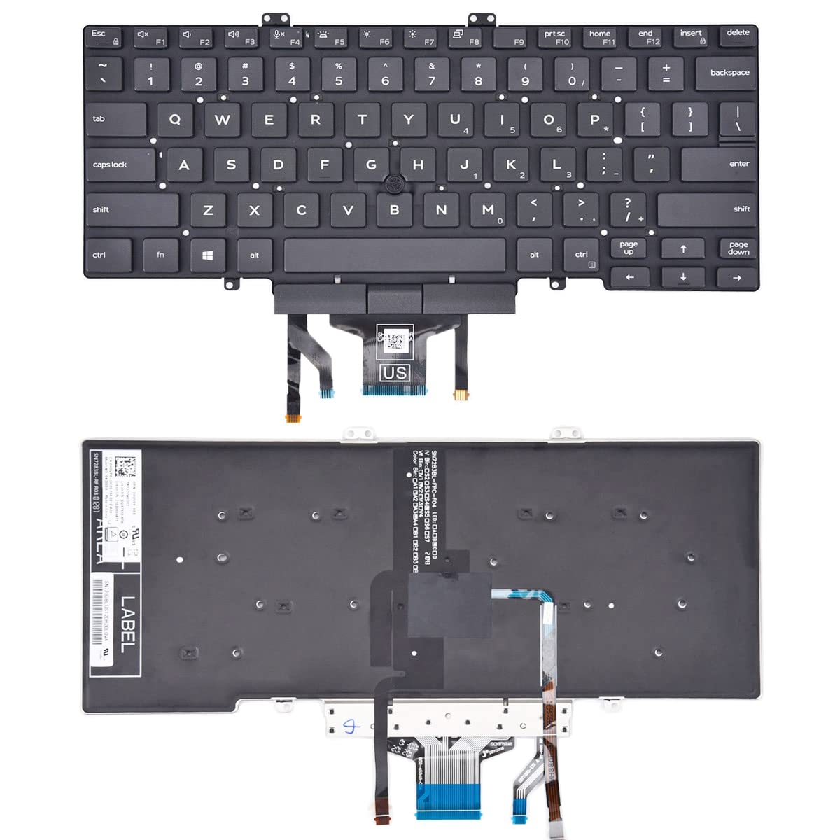 Amazon.com: Replacement Keyboard for Dell Latitude 3400 5400