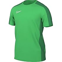 Nike Mens Short-Sleeve Soccer Top M Nk DF Acd23 Top SS, Green Spark, Lucky Green, White, DR1336-329, XL