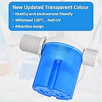 Vista 4 de Válvula de flotador Válvula de control de nivel de agua automática macho de entrada lateral de 1 pulgada para tanques, torres, piscinas, canales