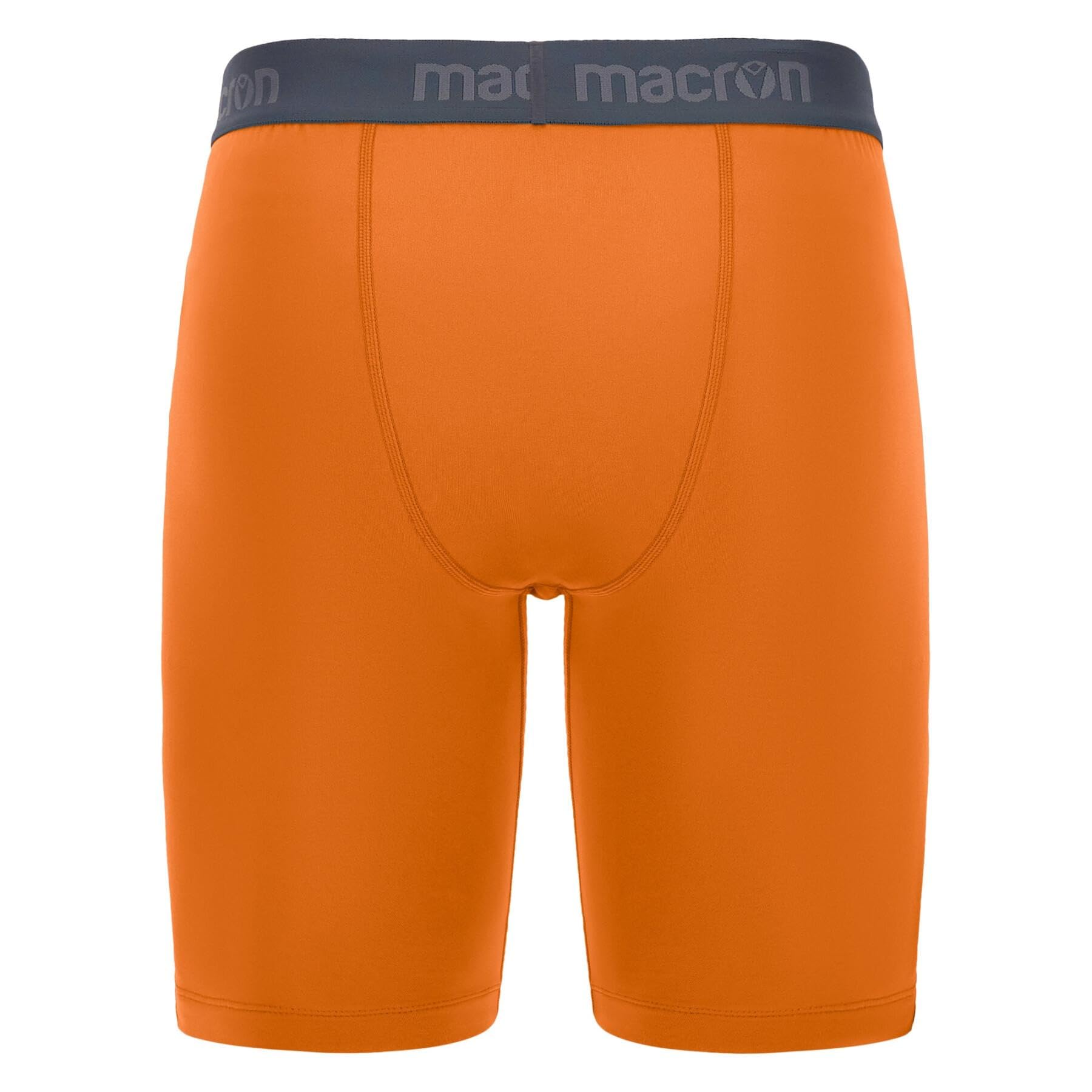 Macron Bermuda Scaldamuscoli Oak Calcio Sport Arancio Fluo