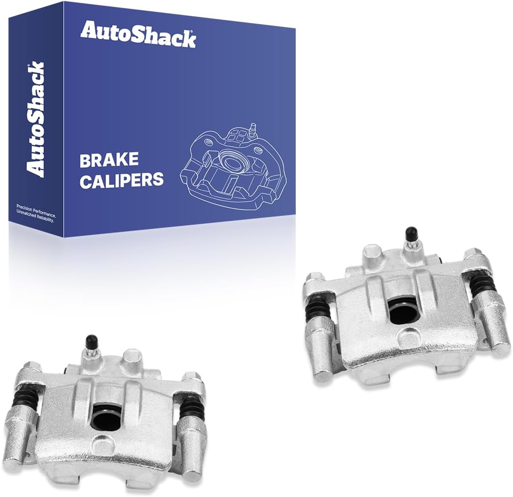 AutoShack Rear Brake Calipers Left & Right Replacement for 2007-2017 Jeep Patriot 2007-2017 Jeep Compass 2008-2014 Dodge Avenger 2011-2014 Chrysler 200 2007-2012 Dodge Caliber 2-PC Set