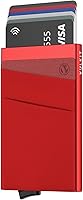 Vista 19 de VULKIT Card Holder with Money Pocket Pop Up Wallet RFID Blocking Slim Metal Bank Card Case Holds 5 Cards and Notes Gris (Space Grey)