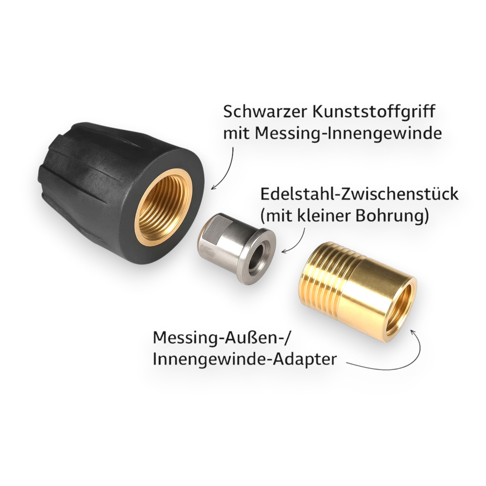 Dampfstrahldüse / Düsenschutz / Kugeldüsenträger Dampfstrahldüse / Düsenschutz / Kugeldüsenträger