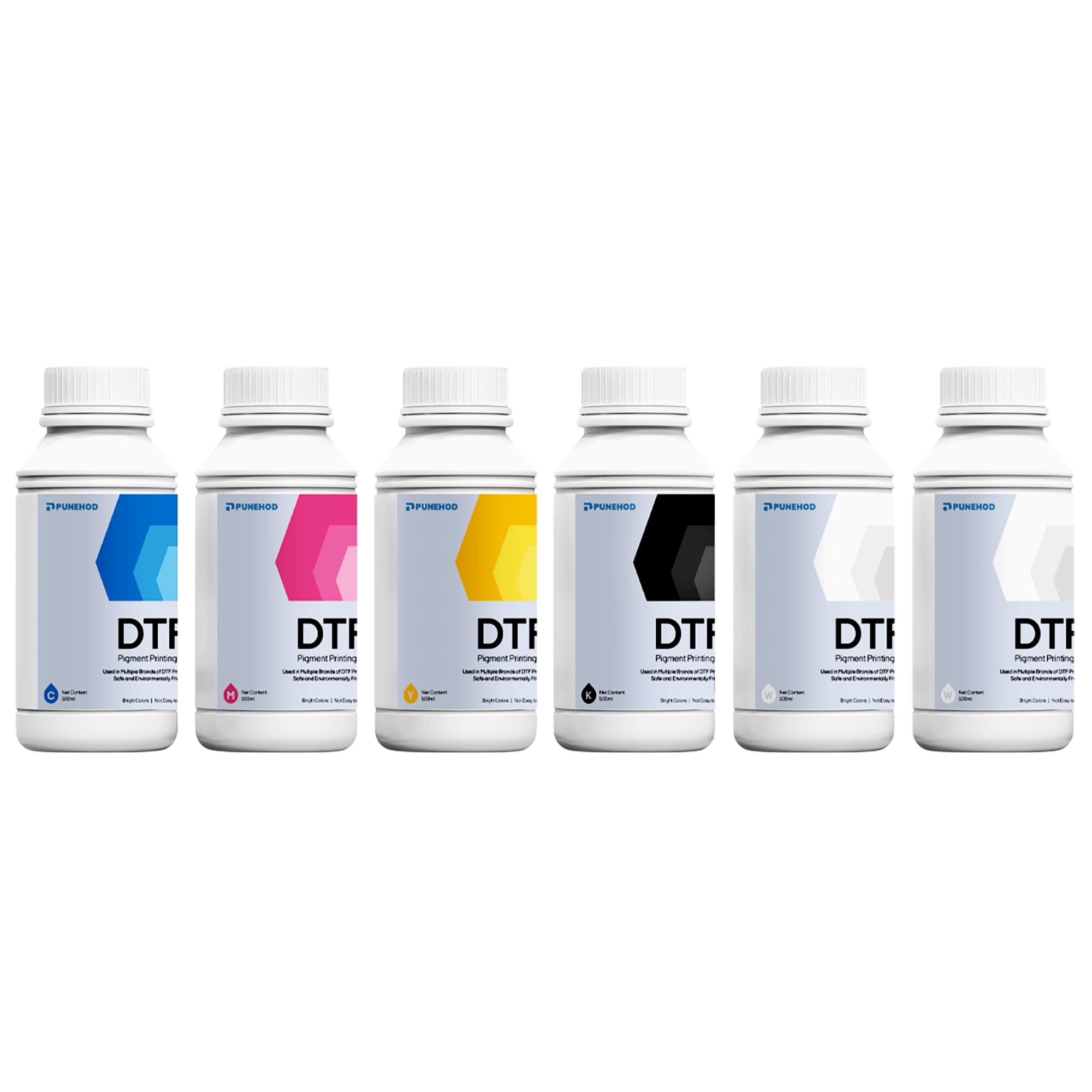 PUNEHOD DTF Ink 3000ML - Premium DTF Transfer Ink for PET Film, Refill Ink for DTF Printer L1800 L805 L800 DX5 DX7 XP600 I3200 TX800, Heat Transfer