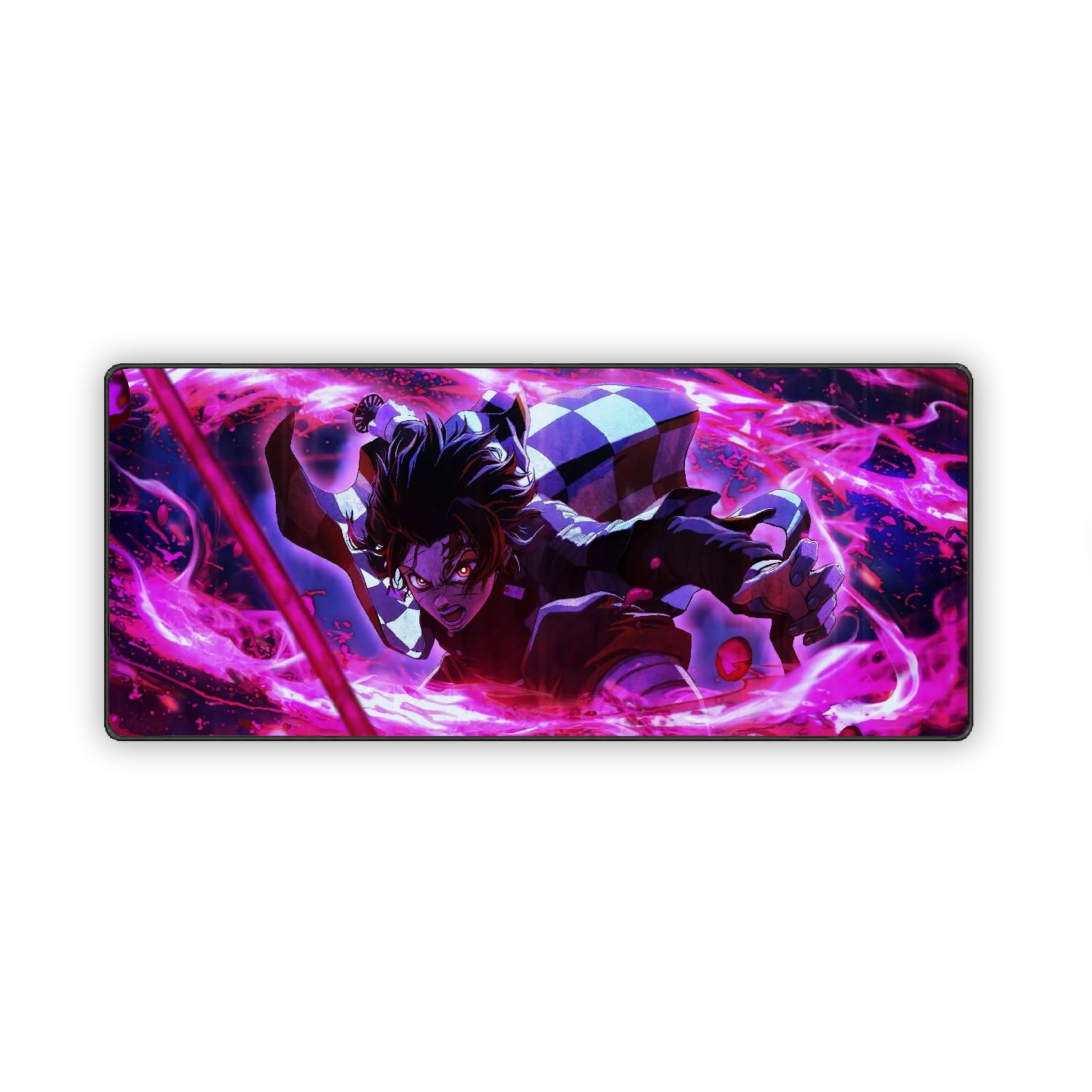 Demon Slayer Gaming Mouse Pad Speed Type XL for Laptop Computers Mouse Pad (L x H 30 x 13 Inch)