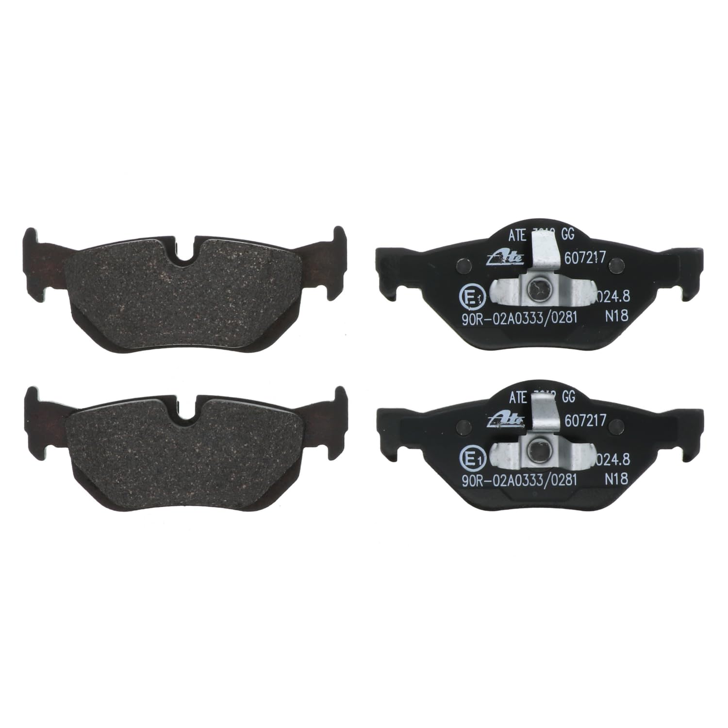 Ate 13046072172 Set Pastiglie Freno A Disco - 4