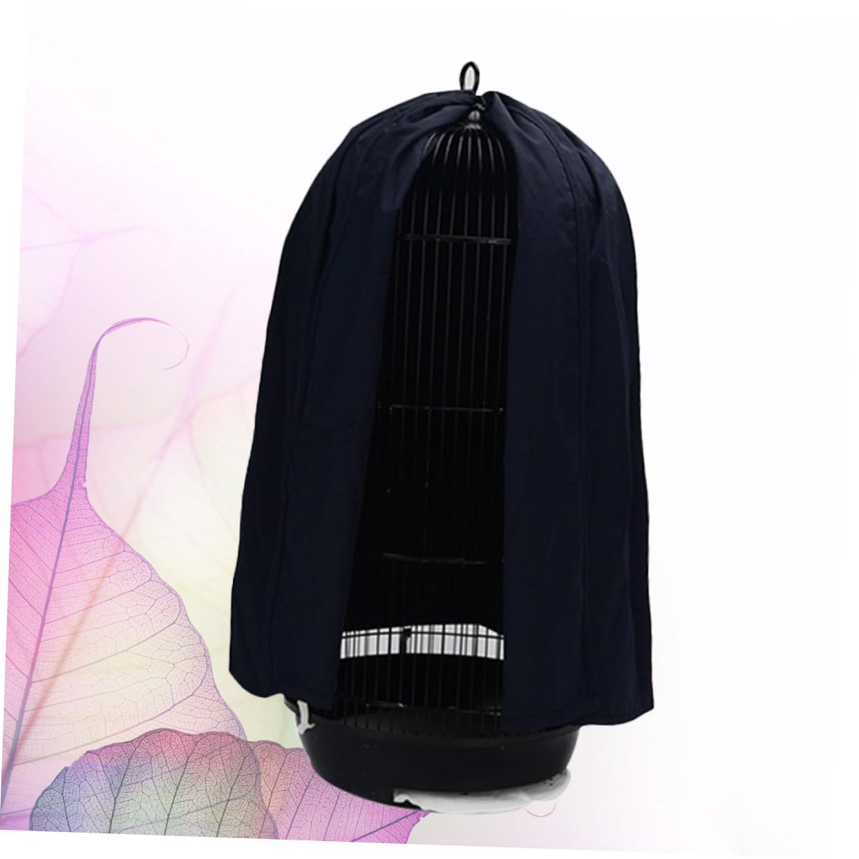 Mipcase Supplies Bird Cage Net Birdcage Covers Bird Net Parrot Bird Cage Accessory Rounded Pet Mesh for Cage Bird Cage Liner Breathable Bird Cage Accessories Round Bird Cage Blue