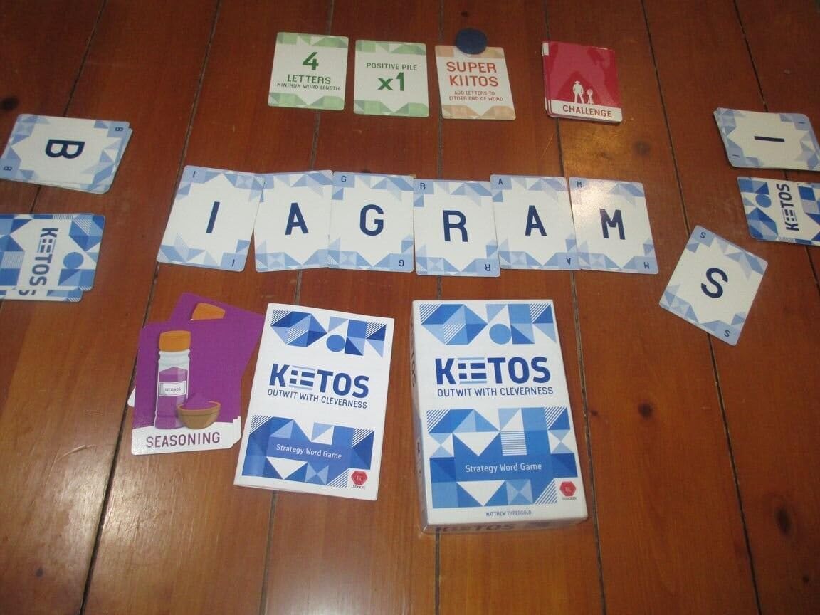 Kiitos - A Strategy Word Game for 2-4 Players