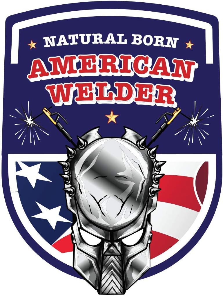 Pack of 3 Mexican Welder | Welding Stickers Decal | Oilfield Trash Hart Hat Sticker | USA Decals
