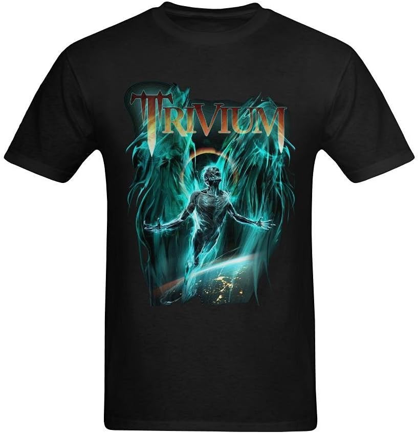 XouAEN Men's Trivium Angel Of Destruction T-shirt Size L