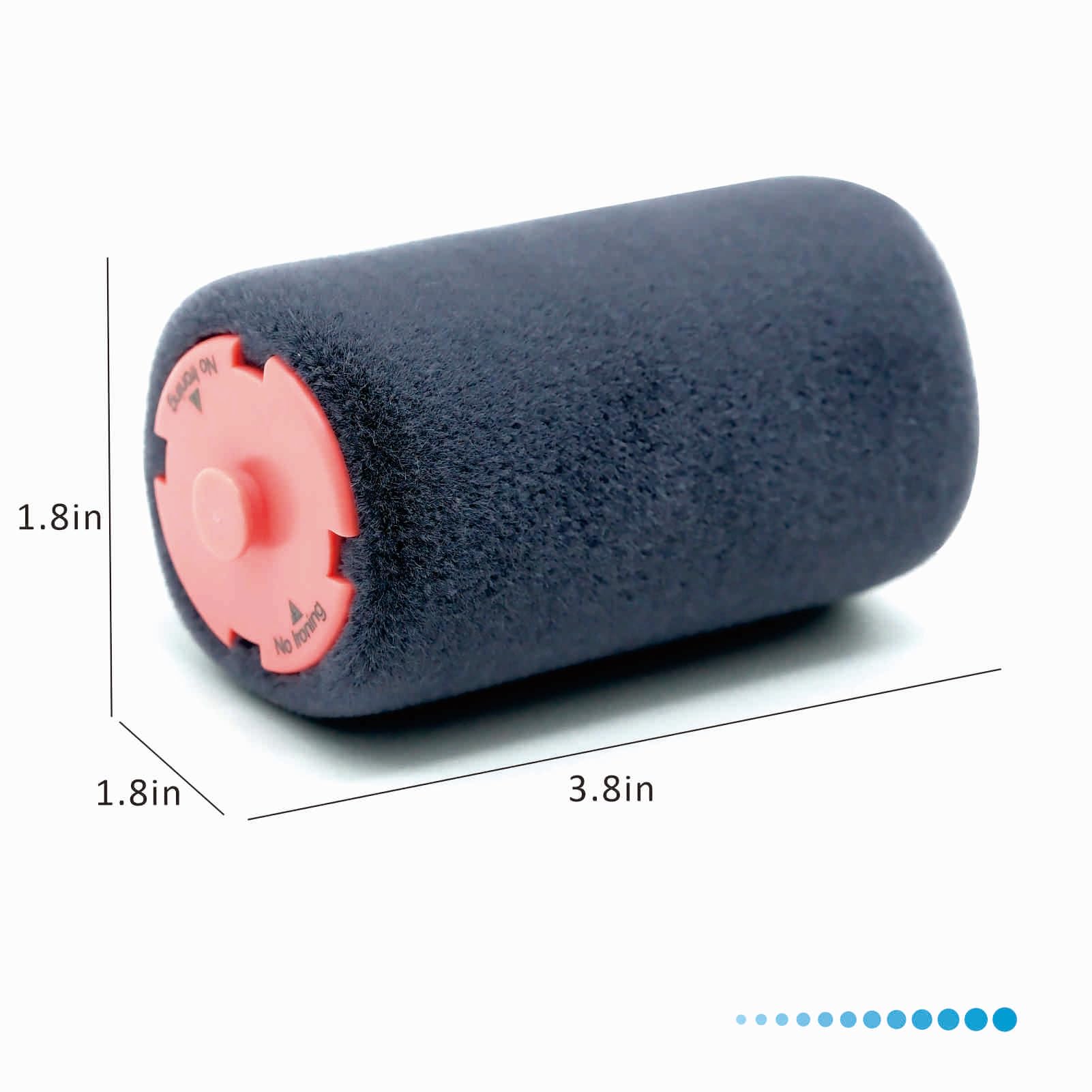 Monipair Pre-Filled Replacement Rollers for Chalk Roller – 2 Rollers Hot Pink Wash-Off
