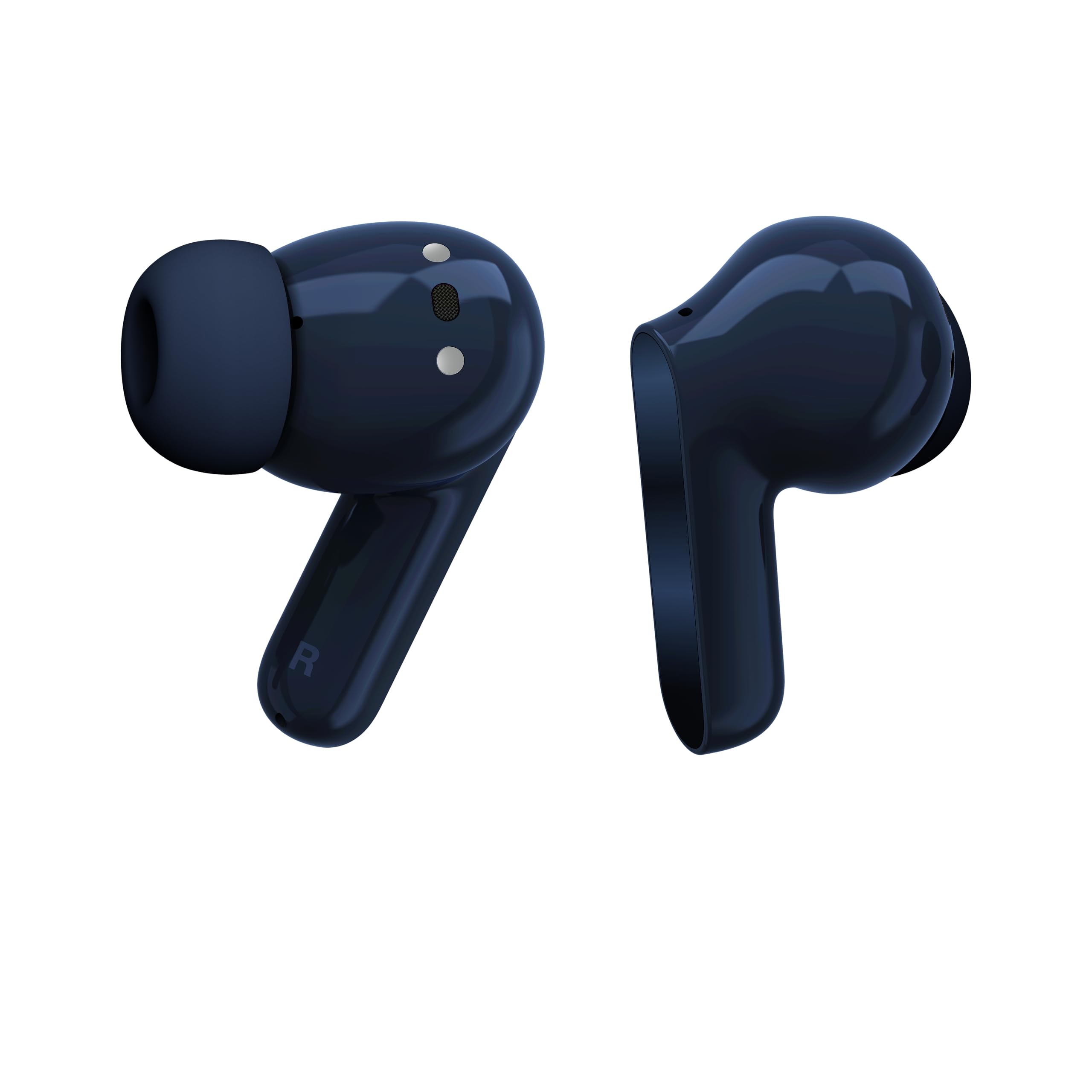 Motorola Moto Buds, Bleu Marine [Version française] | écouteurs sans fil, Son immersif avec Dolby Atmos, réduction de bruit, autonomie 42 heures, 3 micros