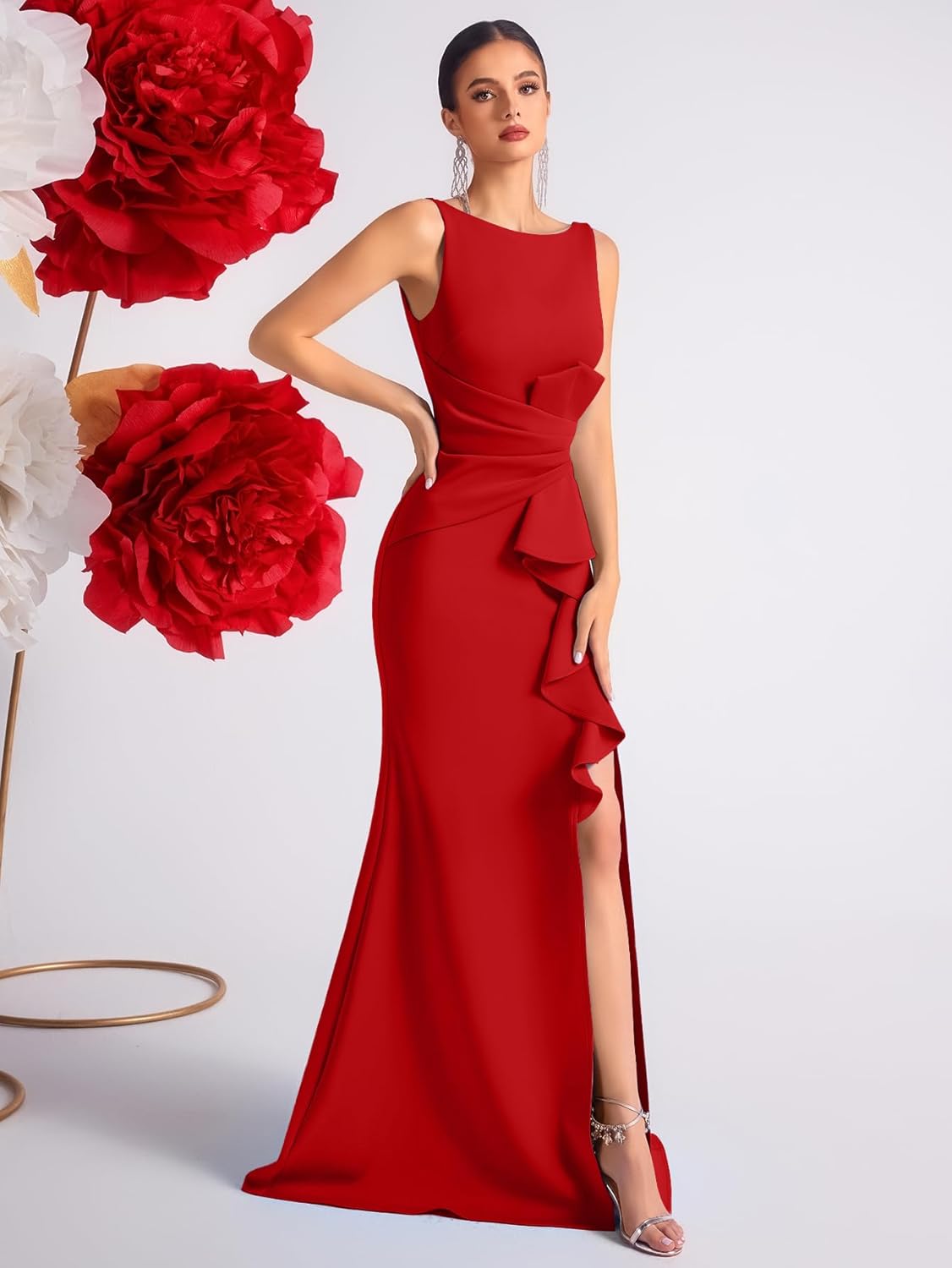 Prom Dress for Women Wedding Guest Formal Bodycon Long Elegant Cocktail Party Sexy Gala Corest Evening Gowns Dress - Image 6