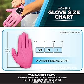 Callaway Golf Opti Color Glove (Worn on Left Hand, Ladies, Medium, Teal)