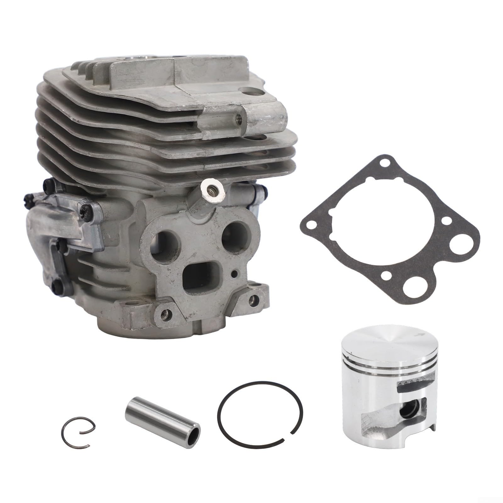 Kit de revisión de montaje de pistón de cilindro de 51 mm compatible con modelos de cortador de potencia K760 K770 Active II, pieza de repuesto 581476102 581476103, construcción de metal