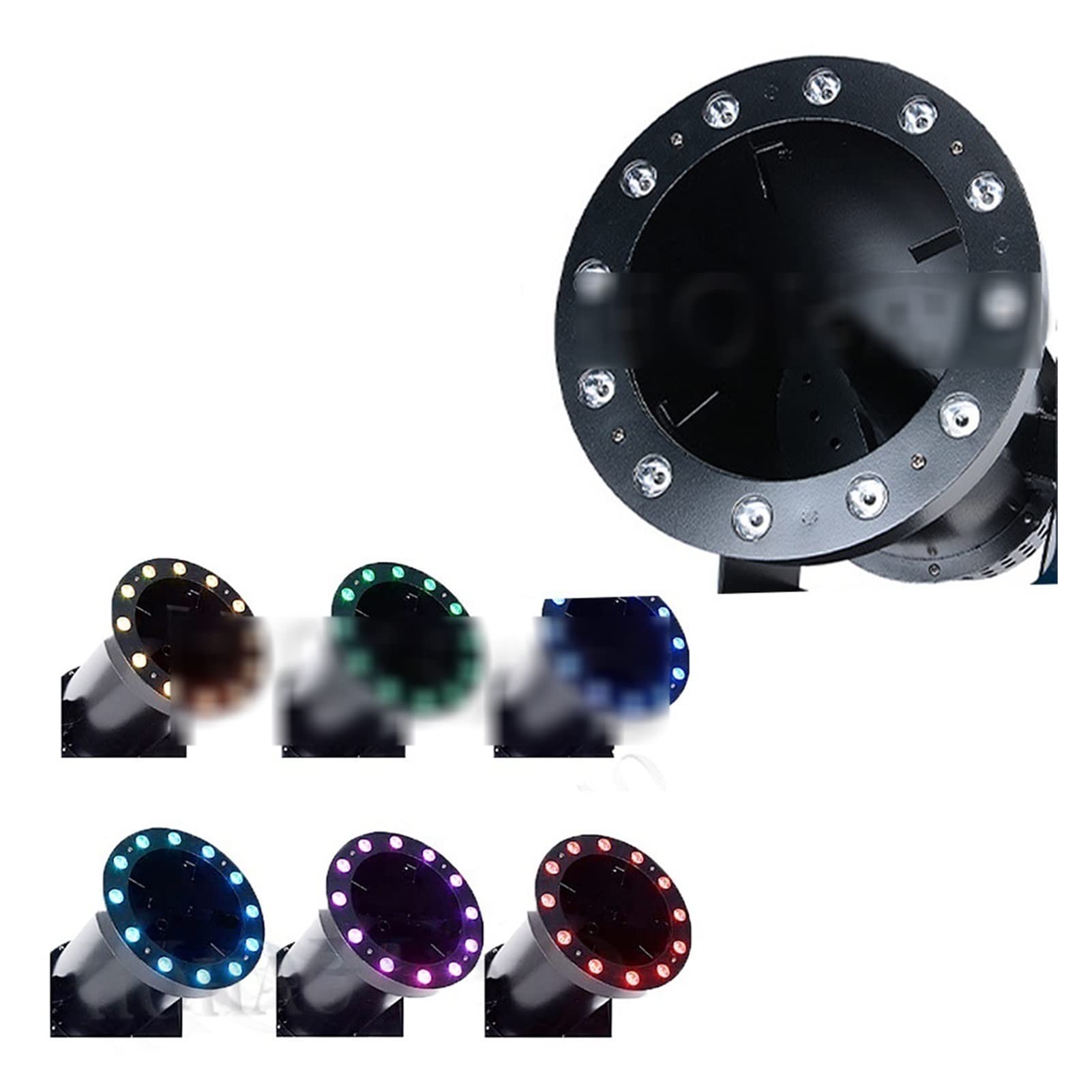 Konfetti-Maschine Confetti-Launcher. LED Konfetti-Papiermaschine DJ-Geräte-Bühnenhochzeits-Beleuchtung Für Hochzeitsfeier Dekoration