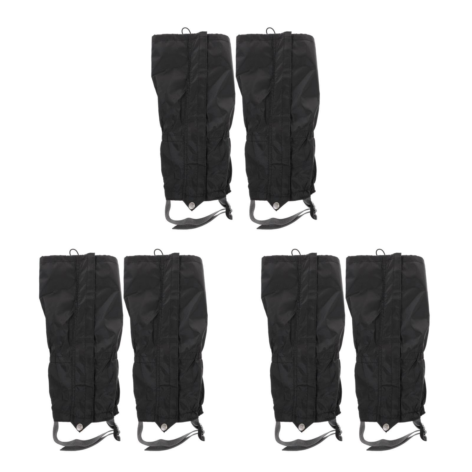 TOYANDONA 3 Ensembles Guêtres De Protection Ajustables pour Outdoor Gaiters Imperméables pour Neige Et Conditions Rugueuses Équipement De Randonnée Et Escalade 2 Pièces * 3