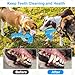 Homounter Dog Toys Cute Crocodile Squeaky Plush Pet Toy for Small to Large Breeds Interactive Chew Toy with Whistle & Crinkle Paper Tough Pet Toys for Aggressive Chewers and Puppies & Dog Lovers