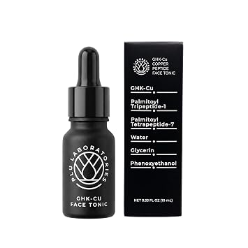 GHK-Cu Copper Peptide Face Tonic, Face Serum