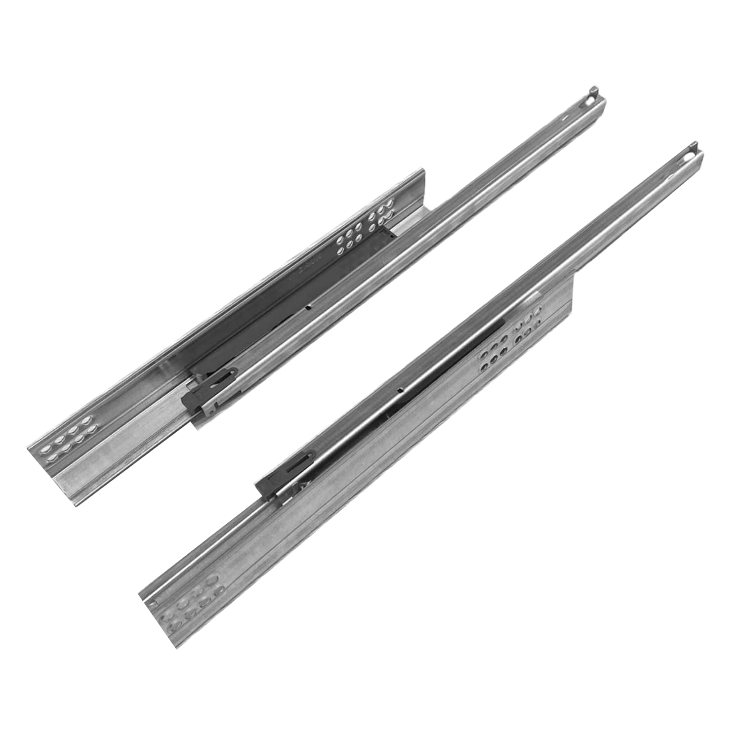 EVOTRADE Schubladenführungen Set 400 Mm - 30 Kg Tragkraft, Soft-Close, Kompatibel Mit IKEA & Co.