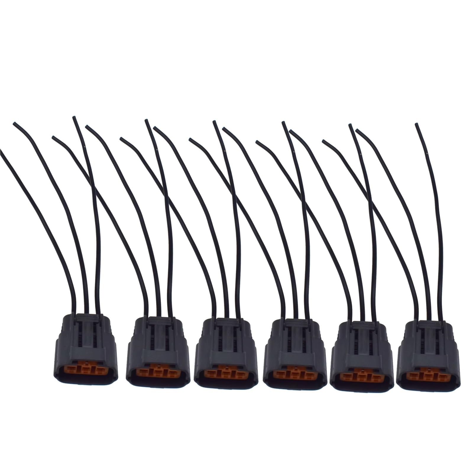 Compatible Con Mitsubishi Para Galant MK8 2.0 1996-2004 Conector Cableado Bobina Encendido MD362907 MR994643 MD363552 Arnés Bobina Encendido(6 pieces)