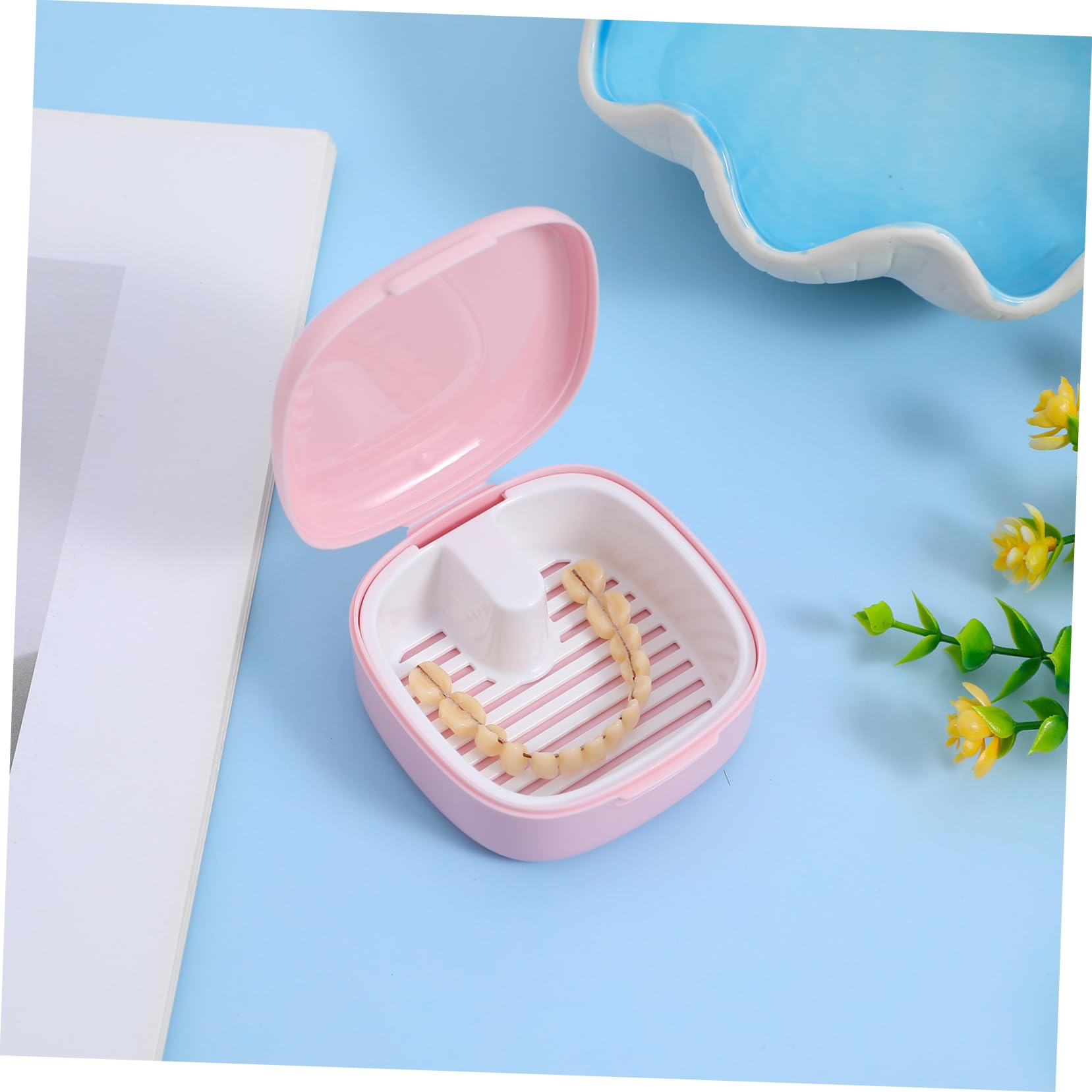 VALICLUD Contenitore Per Protesi Dentarie 5 Pezzi Contenitore Per Protesi Dentarie Solo Orale Piccolo E Portatile Per Denti Finti Modellabili Contenitore Per Denti Finti Per Adulti