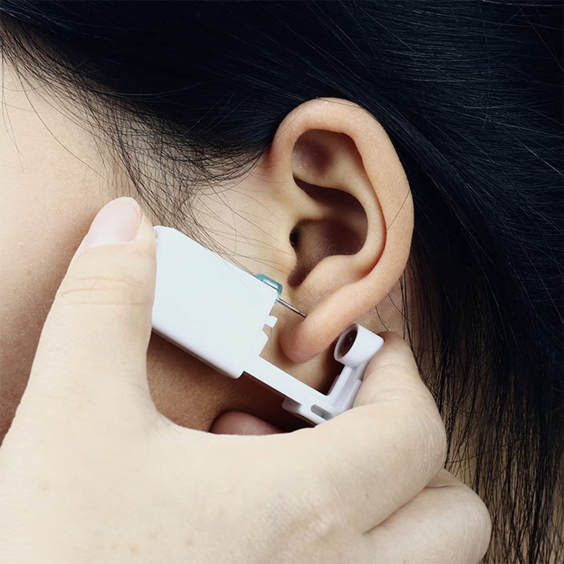 10 Pezzi Piercing Naso Curvo L - Anelli Con Zirconi Cubici 20 Gauge Acciaio Chirurgico - Foto 12