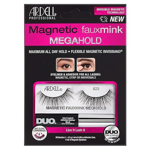 Miniatura 1 de Ardell Magnetic Fauxmink MegaHold Liquid Liner & Lash 820