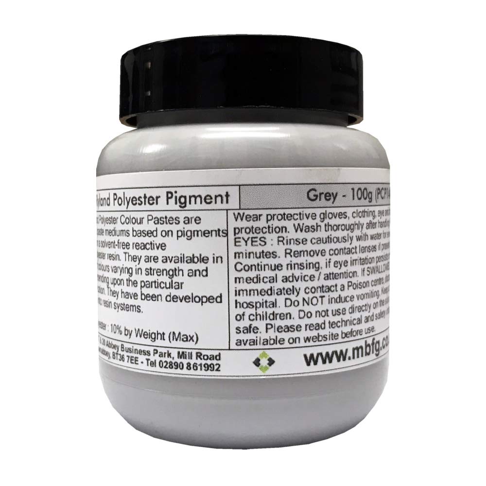 Polycraft LR Grey Polyester Resin - Gelcoat - Flocoat Pigment - 100g - PCP14497 - Polyester Colour Pigment