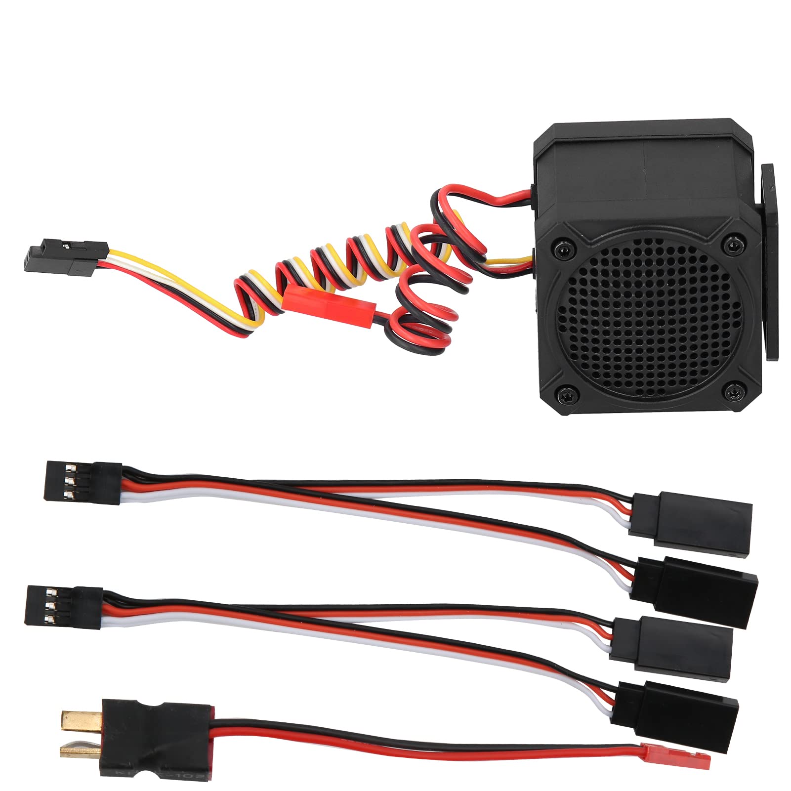 Modell der RC Soundeinheit 7 × 7 × 6, Motor-Sound-Simulator, 10 Sound-Effekte, Ersatzteile, Zubehör für Modellauto RC