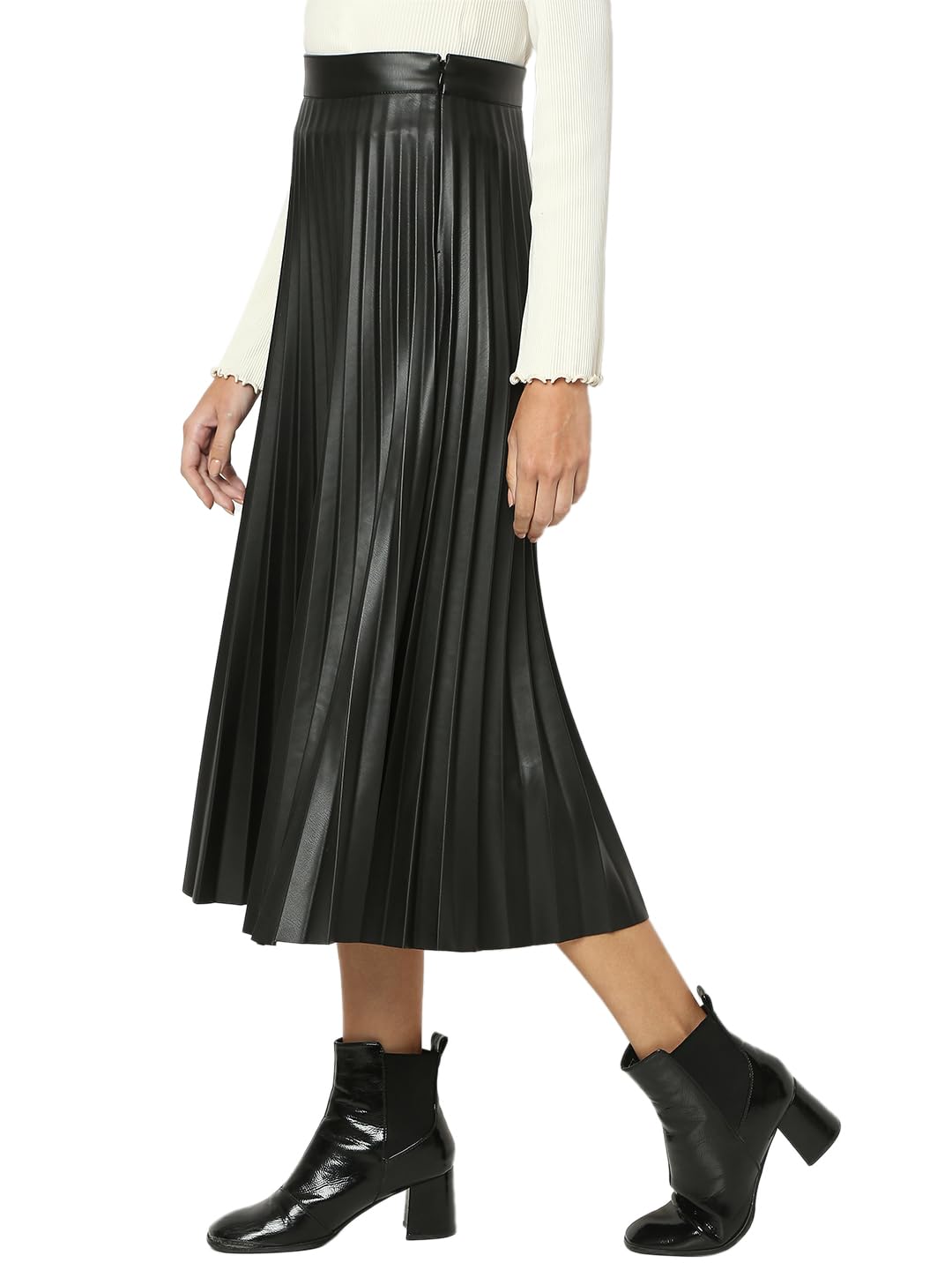 VERO MODA Female Plissierter Rock VMBELLAHOLLY Midirock