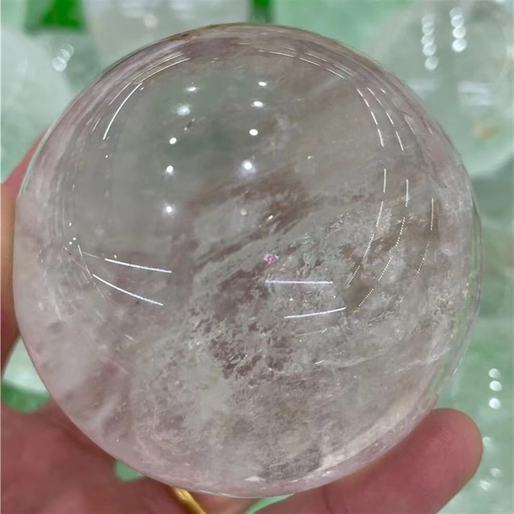 SHFTQXSLAT Decorative Ornaments White Crystal Ball Sphere (Size : 40mm)