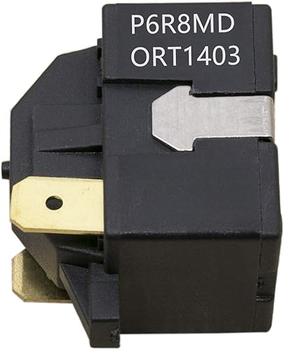 Miniatura 2 de iRomehony Refrigerador PTC Starter Compresor Start Relay Reemplazo para P6R8MD ORT1403 2 pines Ajuste para Kenmore LG Magic Chef Refrigerador