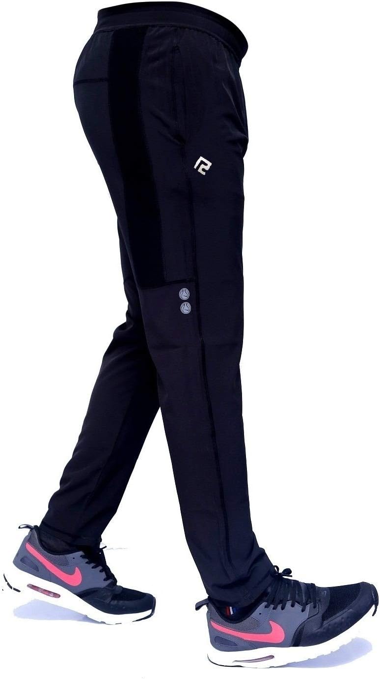 RANBOLT FT Black Men's Sports Trackpants.
