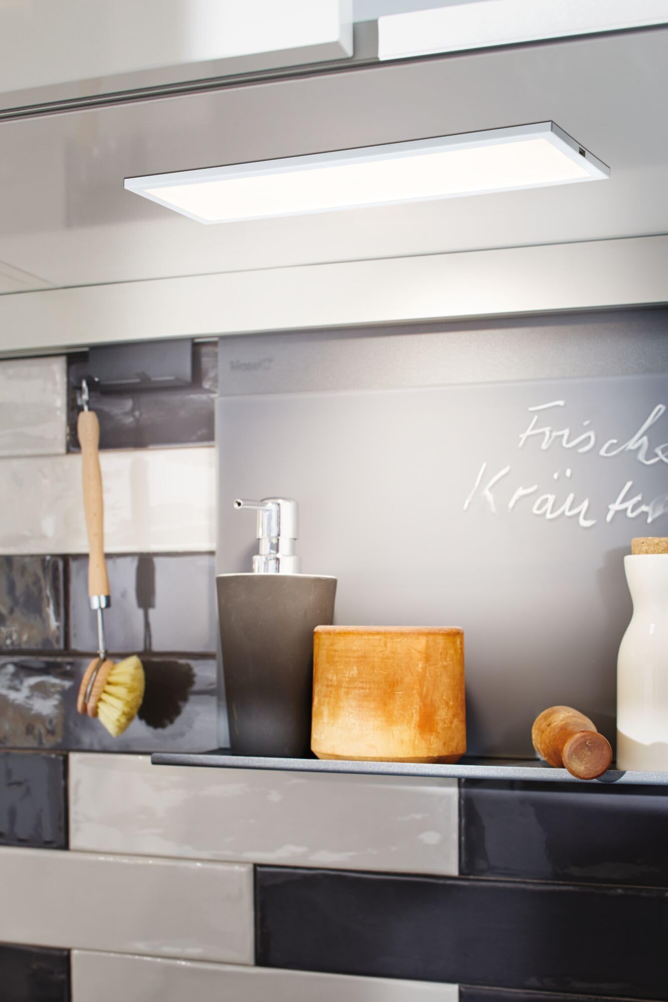 Paulmann Function Ace LED-Panel Basic Set 10x30cm 7,5W 230/24V 24VA Weiß Sat Met/Kunststoff