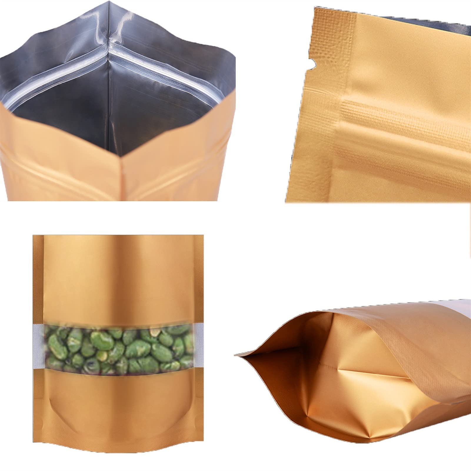 Sacchetti Con Cerniera. DoyPack. Alluminio Laminato. Chiusura A Zip - Foto 10