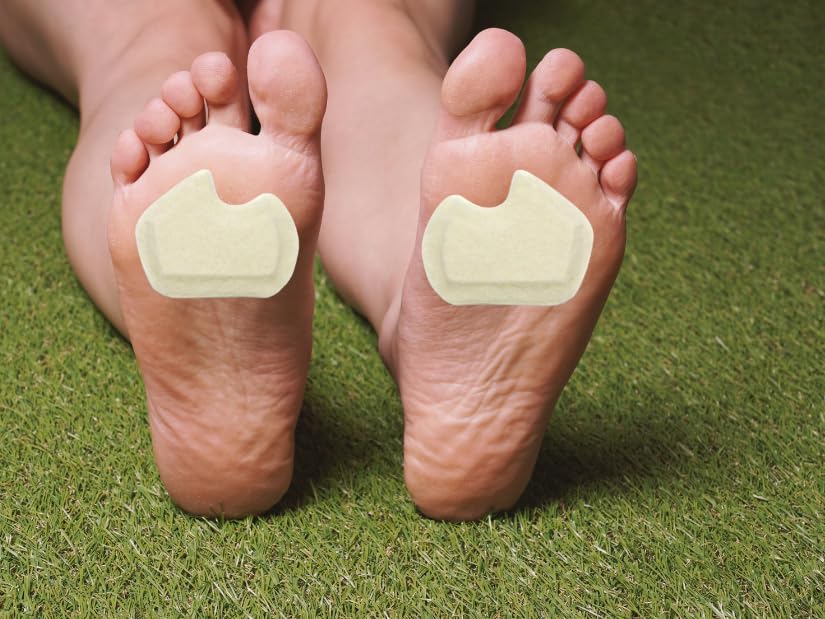 Image of Dr. Jill's Foot Pads, Latex Free, YJ30-4056, Sesamoid Pad Skived 1 /4 inch Felt -Left- (12 Pack) Dancers Pad