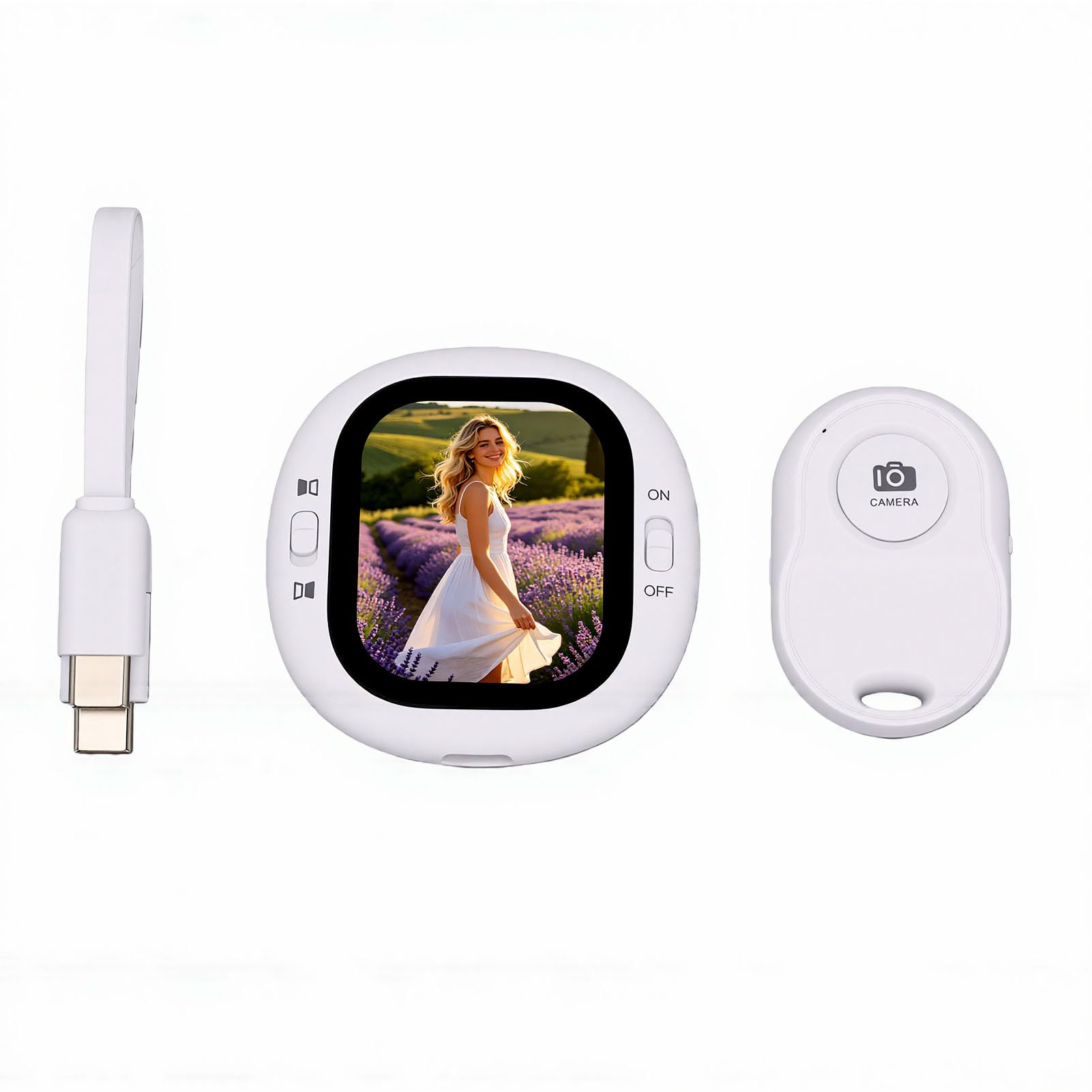 Sorandy Pantalla Magnética para Selfie, Compatible con Smartphones iOS, 2.1